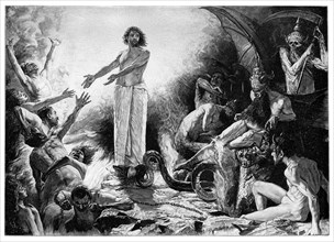 'Christ in Hades', 1899.Artist: JF Weber