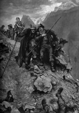 'The Poacher's Fate', 1879 (c1880-1882).Artist: Hubert von Herkomer