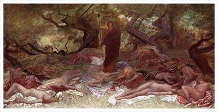 'Dionysus and the Maenads', 1901. Artist: Unknown