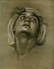 Study of a head, 1901. Artist: Unknown