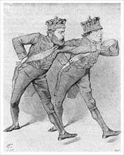 'The Political Pas de Deux', 1878 (1895). Artist: Unknown
