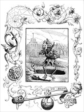 Illustration from Francis Quarles' Emblems, 1895. Artist: Unknown