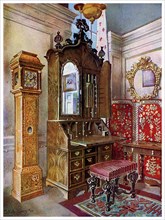 A group of early 18th century furniture, 1910.Artist: Edwin Foley
