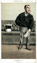 'Little Ben', George Cavendish-Bentinck, British politician, 1871.Artist: Coide