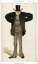 'Newcastle on Tyne', Joseph Cowen, British politician, 1872.Artist: Coide