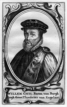 Willem Cecil, 1st Baron Burghley, 16th century English statesman. Artist: Unknown