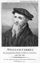 William Farel, 16th century French evangelist. Artist: Unknown