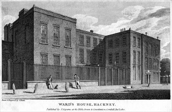 Ward's House, Hackney, London, 1805.Artist: Samuel Rawle