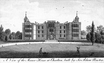 'A View of the Manor House at Charlton, built by Sir Adam Newton'. Artist: Unknown