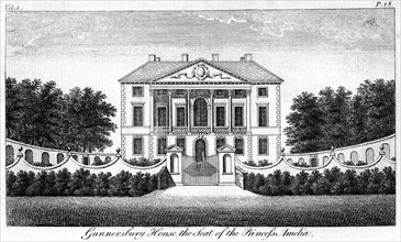 'Gunnersbury House, the Seat of Princess Amelia'. Artist: Unknown