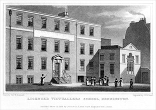 Licensed Victuallers' School, Kennington, London, 1828.Artist: HW Bond