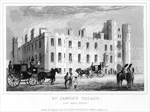 St James's Palace, Pall Mall, Westminster, London. Creator: Unknown.