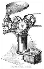 Marking Machine, 1866. Artist: Unknown
