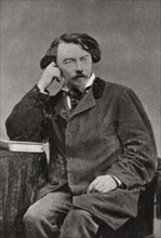 Auguste Villiers de l'Isle-Adam, French Symbolist writer, 1882. Artist: Unknown
