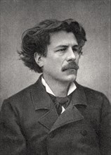 Maurice Rollinat, French poet, 1888. Artist: Unknown