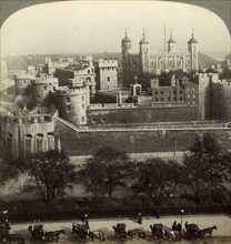 Tower of London, c late 19th century.Artist: Underwood & Underwood