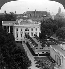 The White House, Washington DC, USA.Artist: Underwood & Underwood