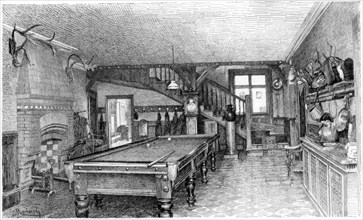 'The Hall at Silverbeck', c1880-1882. Artist: Unknown