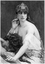 'Delilah', c1880-1882.Artist: Charles Theodore Deblois
