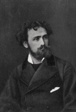 Eugene Delacroix, French artist, 1854. Artist: Unknown