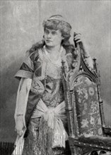 Julie Feyghine, French actress, 1881. Artist: Unknown