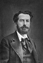 Frederic Bartholdi, French sculptor, 1880. Artist: Unknown