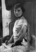 Anna de Noailles, French author, 1930. Artist: Unknown