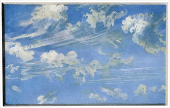 Nature: cloud study, c1822 (1956). Artist: Unknown