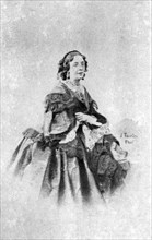 Virginie Dejazet, French actress, c1845-1875. Artist: Unknown