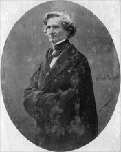 Hector Berlioz, French Romantic composer, c1845-1869. Artist: Unknown