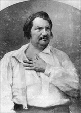 Honore de Balzac, French novelist, c1845-1890. Artist: Unknown