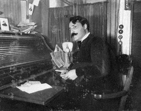 Theodore Botrel, French singer-songwriter, 1911. Artist: Unknown