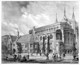 The Library and Museum of the Corporation of the City of London, 1886.Artist: Sprague & Co