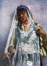An Arab bride.Artist: E Frechon
