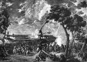Battle of Hanau, Germany, 30th-31st October 1813 (1882-1884). Artist: Unknown