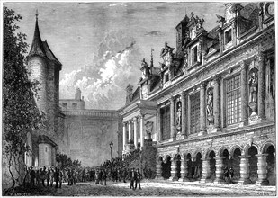 City Hall in La Rochelle, France, 1882-1884. Artist: Smeeton