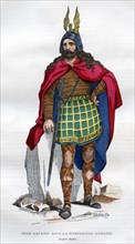 Gaul chief under the Roman occupation, 1st century BC - 5th century AD (1882-1884).Artist: Meunier
