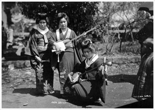 Geisha girls, Japan, early 20th century(?). Artist: Unknown