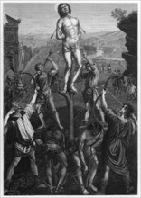 'Martyrdom of St Sebastian', 1473-1475 (1870). Artist: Hotelin