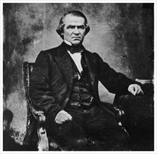 Andrew Johnson, 17th President of the United States, 1860s (1955). Artist: Unknown