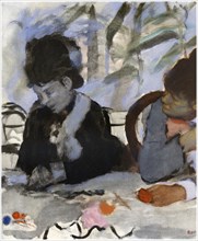 'Au Cafe', c1877-1880 (1958). Artist: Unknown
