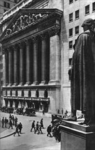 New York Stock Exchange, New York City, USA, c1930s. Artist: Ewing Galloway