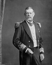 Vice-Admiral Sir John Ommanney Hopkins, British naval officer, 1896. Artist: Marsh Brothers