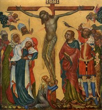 'Crucifixion', c1350 (1955).Artist: Master of the Vyssi Brod Altar