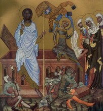 'The Resurrection of Christ', c1350 (1955).Artist: Master of the Vyssi Brod Altar
