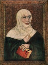'St Clara', 1365-1367 (1955). Artist: Master Theodoric