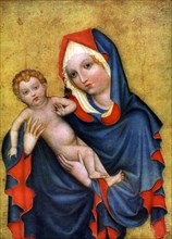 'Madonna of Zlata Koruna', c1410 (1955). Artist: Unknown