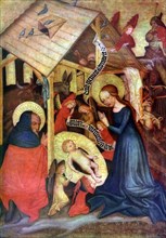 'Adoration of the Child', after 1430 (1955). Artist: Master of the Carrying of the Cross, Vyssi Brod