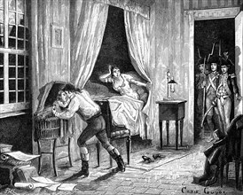 The arrest of Camille Desmoulins, 31st march 1794 (1882-1884). Artist: Unknown