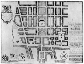 Plan of Lord Harley's estate, London, 1907. Artist: Unknown